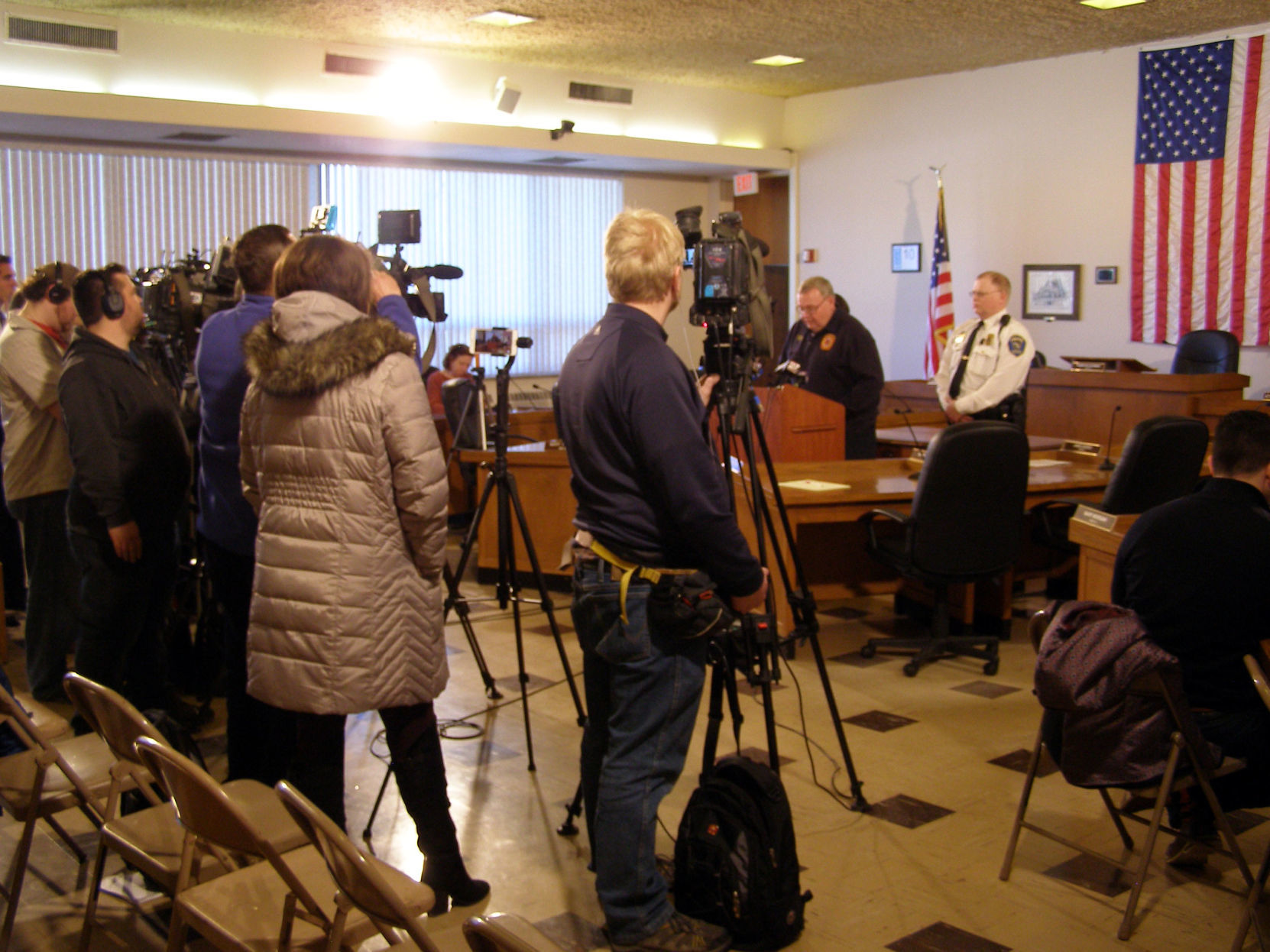 Investigation photos from 109 Knaup Drive explosion